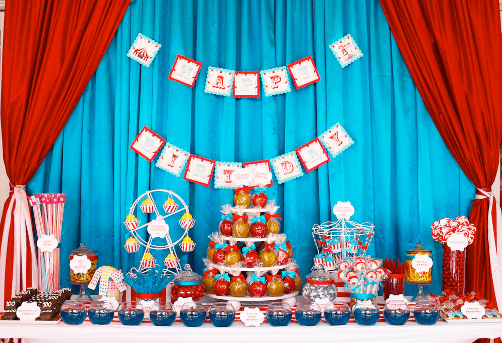 Carnival Table - Sweet E's Bake Shop