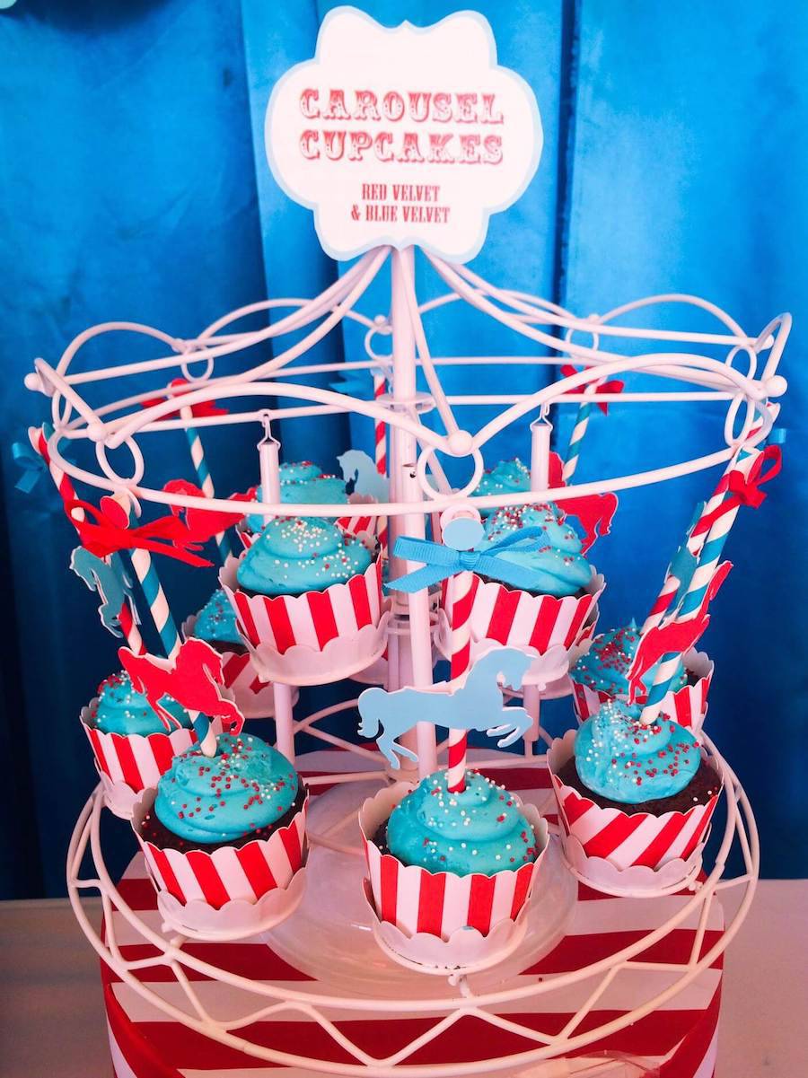 Carousel Cupcakes - Sweet E's Bake Shop