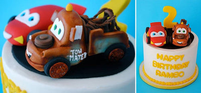 Cars Cake - Sweet E's Bake Shop