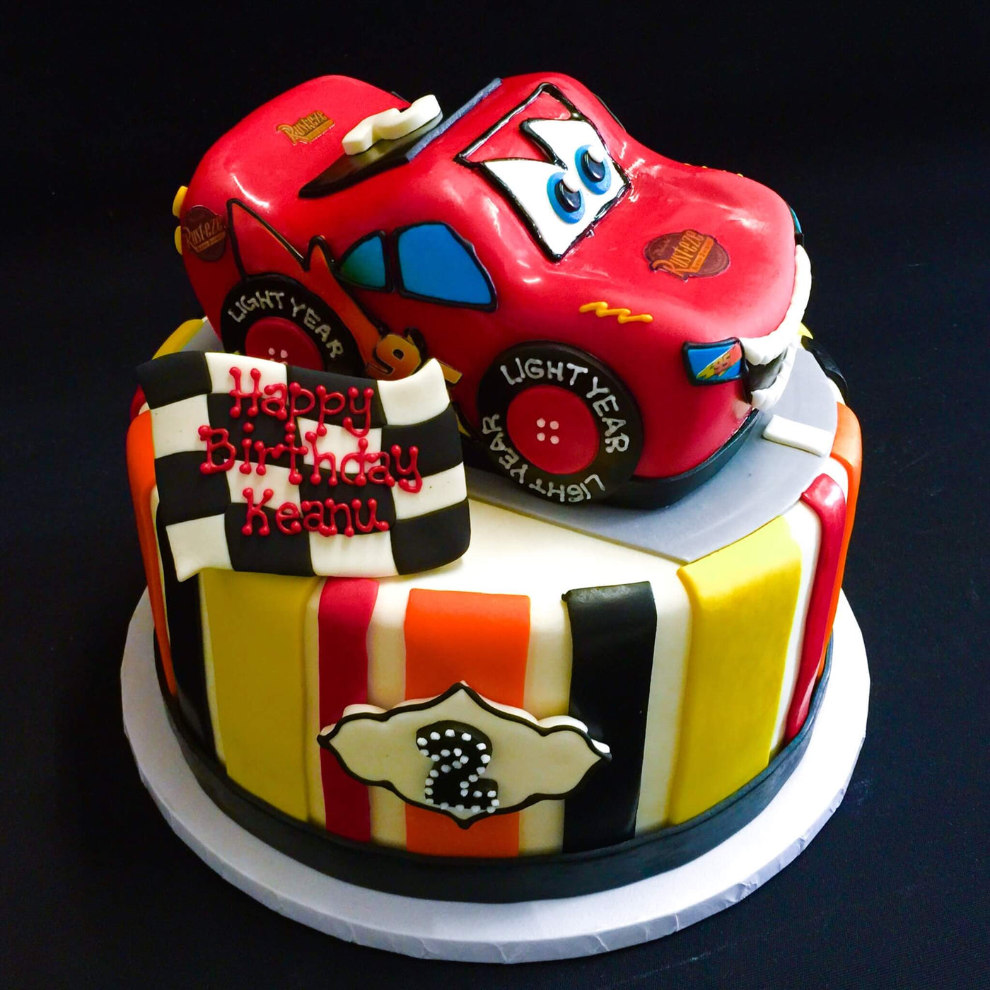 Cars Birthday Cake - Sweet E's Bake Shop