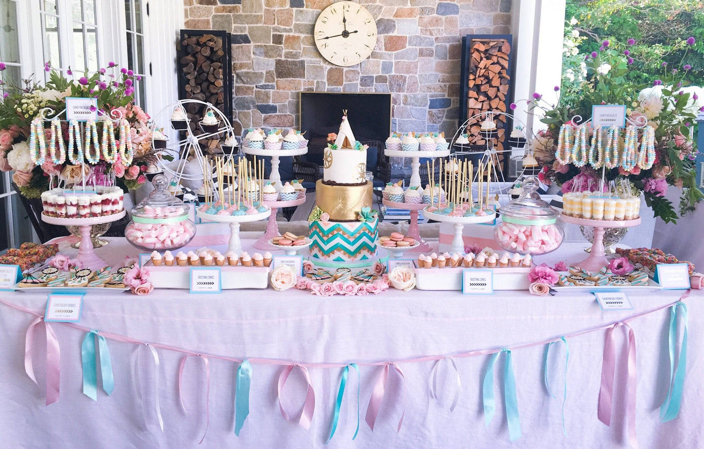 Boho Coachella Cake - Sweet E's Bake Shop - The Cake Shop