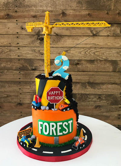Construction Cake - Sweet E's Bake Shop
