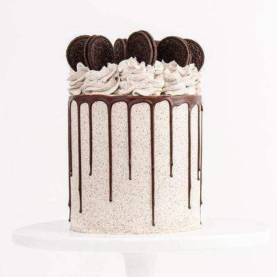 VEGAN Oreo Cookies & Cream Cake - Sweet E's Bake Shop