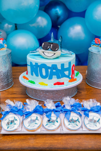 Cool Shark Cake - Sweet E's Bake Shop