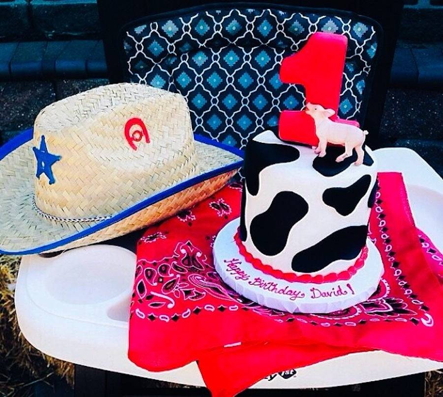 Cowboy Smash Cake - Sweet E's Bake Shop