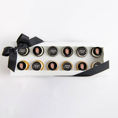 Vintage Dude Cupcakes | Upload Your Artwork - Sweet E's Bake Shop