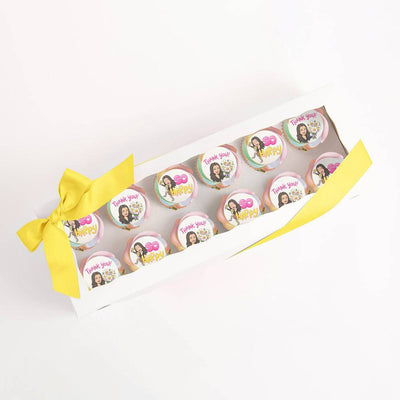 Thank You Bitmoji Cupcakes - Sweet E's Bake Shop