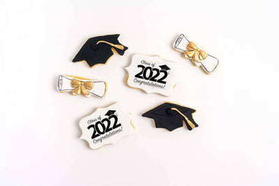 Custom Graduation Cookies - Sweet E's Bake Shop