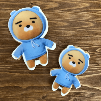 Custom Shape Bear Cookies - Sweet E's Bake Shop