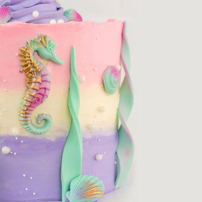 Mermaid Cake - Sweet E's Bake Shop