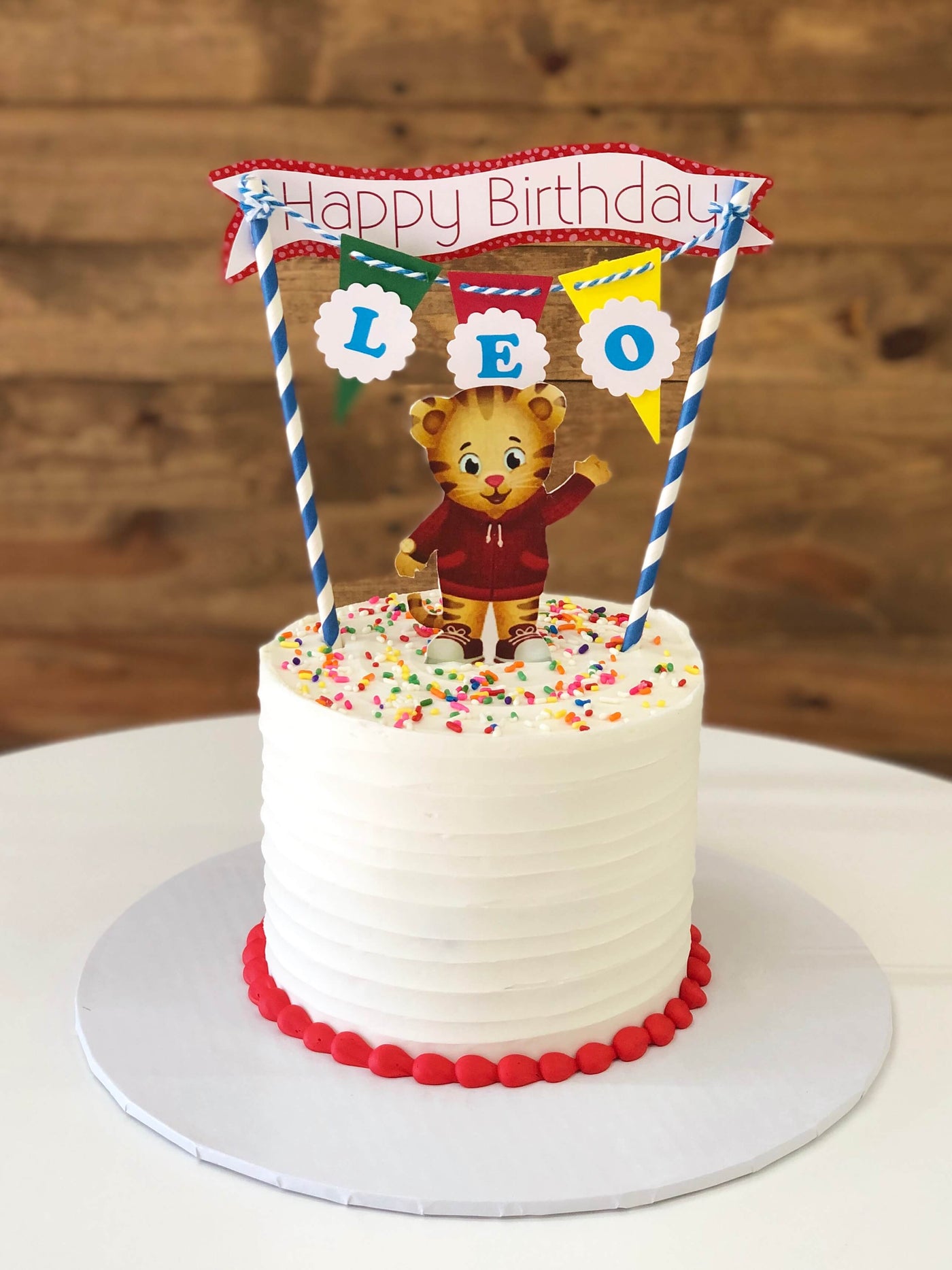 Daniel Tiger Cake Delivery Los Angeles - Sweet E's Bake Shop