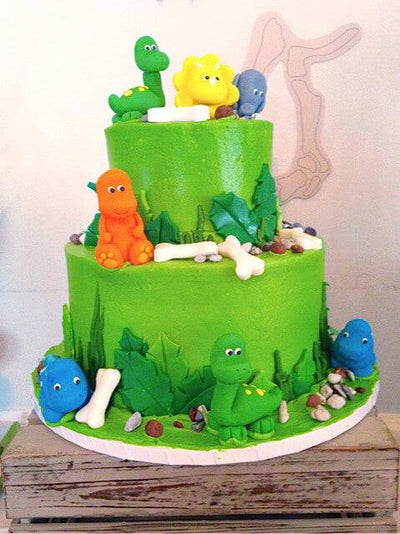 Dinosaur Cake 2 - Sweet E's Bake Shop