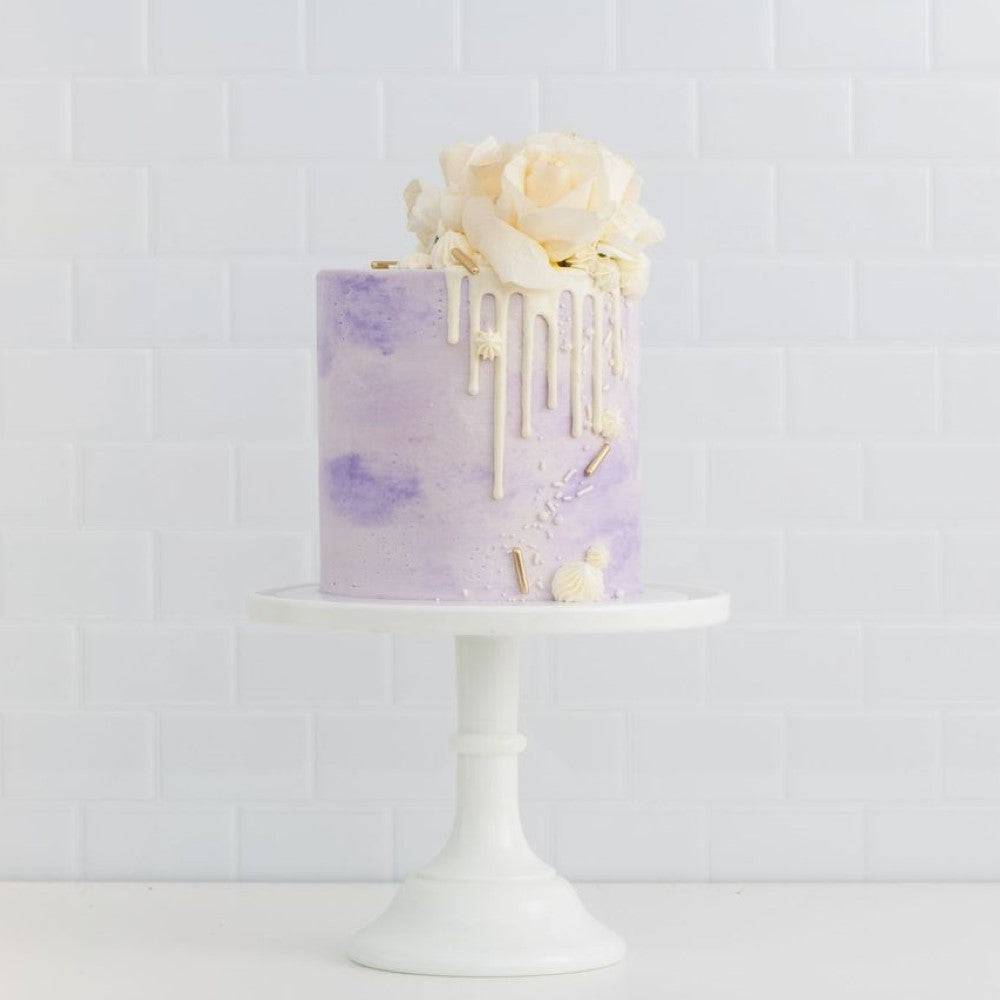 Lavender Dolce Flor Cake - Sweet E's Bake Shop