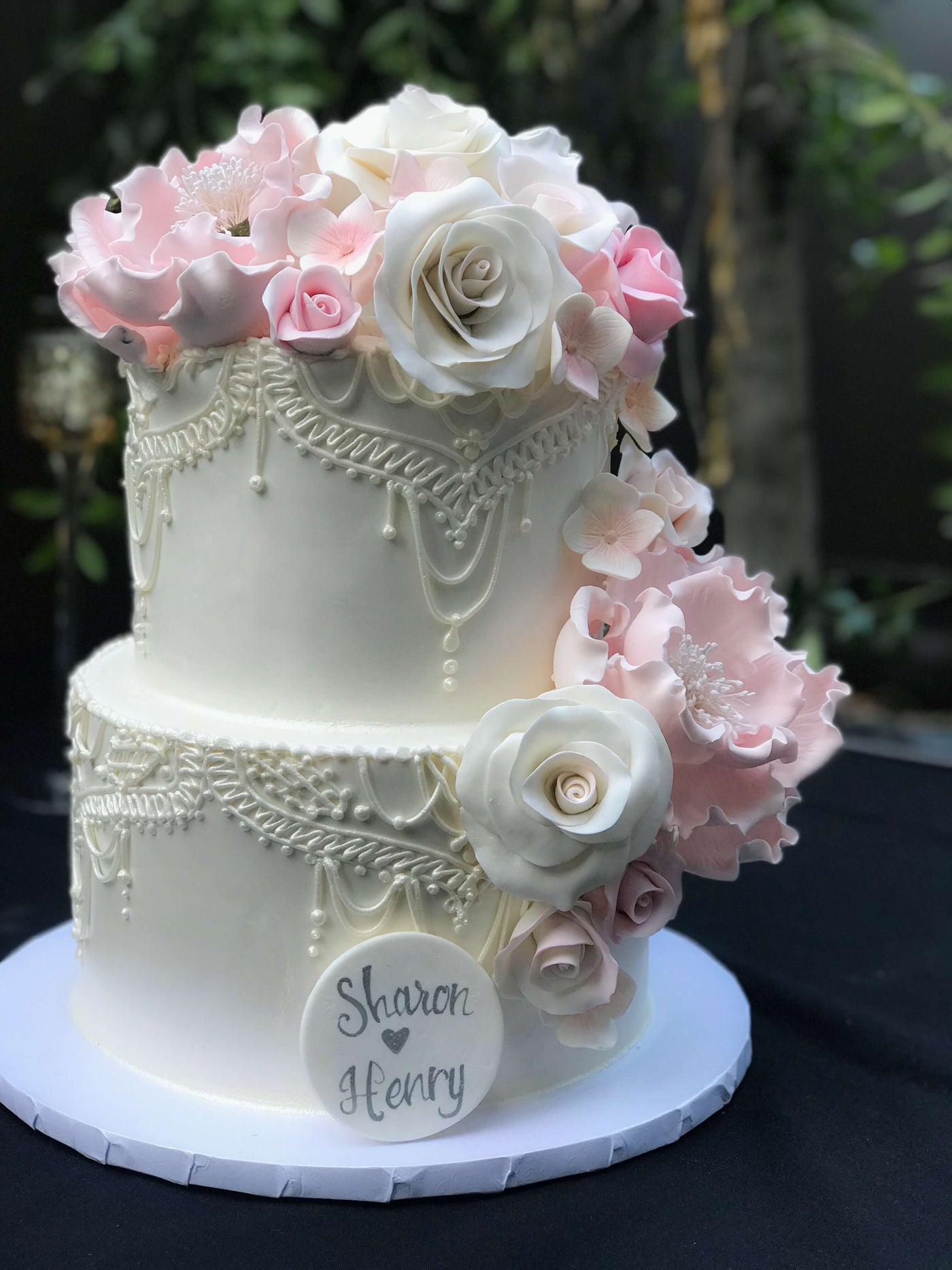 Engagement Cake - Sweet E's Bake Shop
