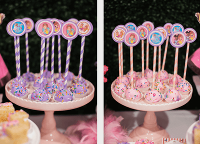 Fancy Nancy Cake Pops - Sweet E's Bake Shop