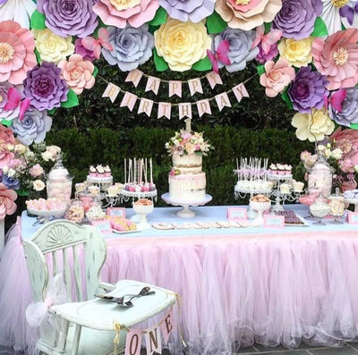 First Birthday Dessert Table - Sweet E's Bake Shop