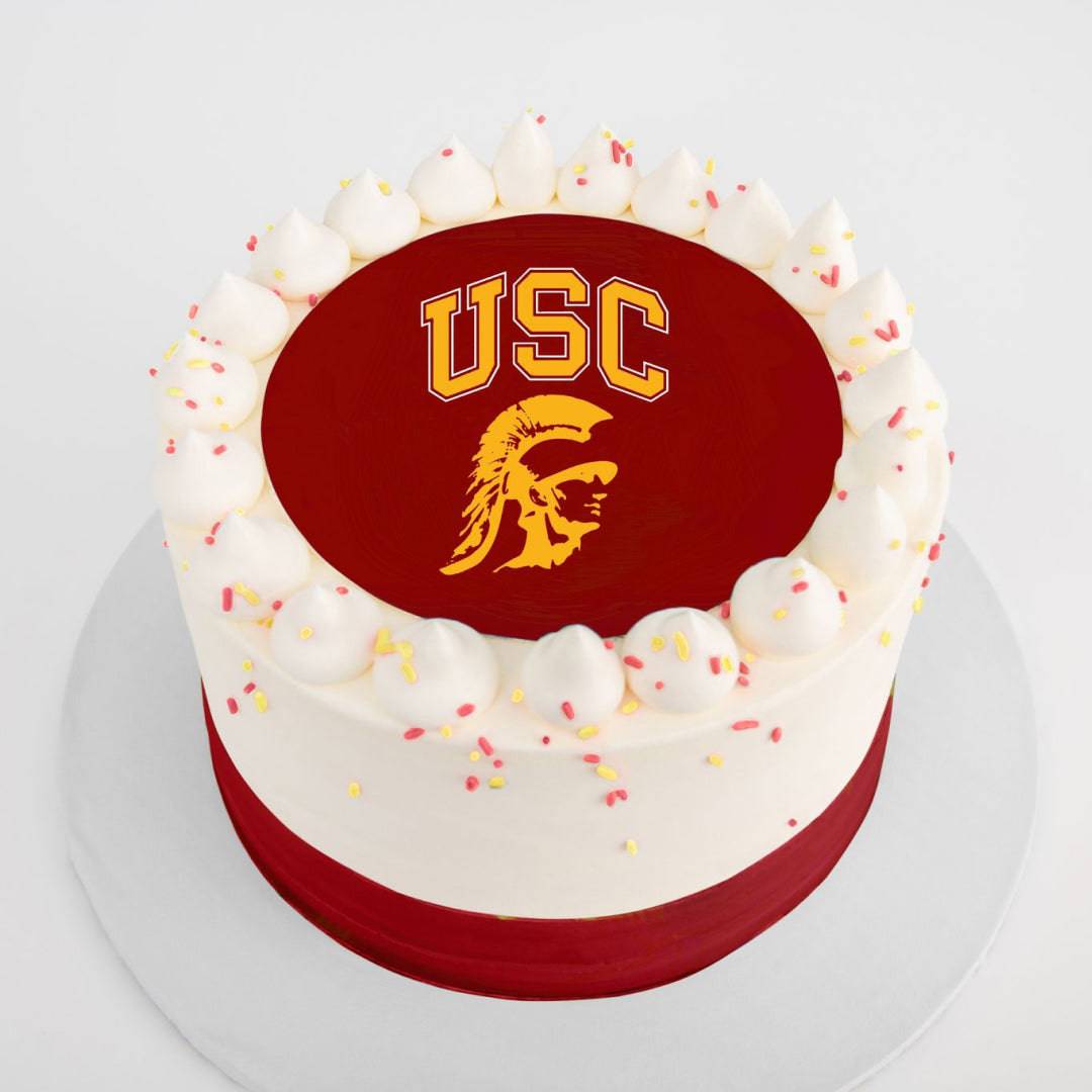 Custom School Logo Cake | Upload Your Artwork - Sweet E's Bake Shop