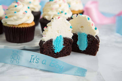 Gender Reveal Cupcakes Creative - Sweet E's Bake Shop