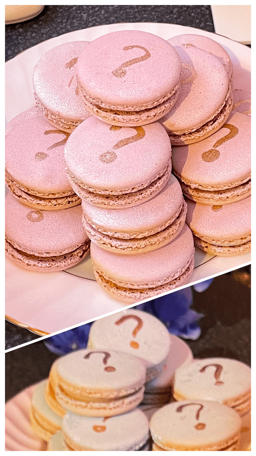 Gender Reveal French Macarons - Sweet E's Bake Shop