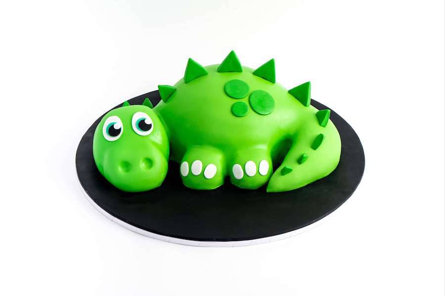 Green Dinosaur Cake - Sweet E's Bake Shop