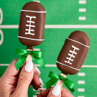 Football Cakesicles - Sweet E's Bake Shop