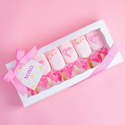 Valentine Cakesicles - Sweet E's Bake Shop