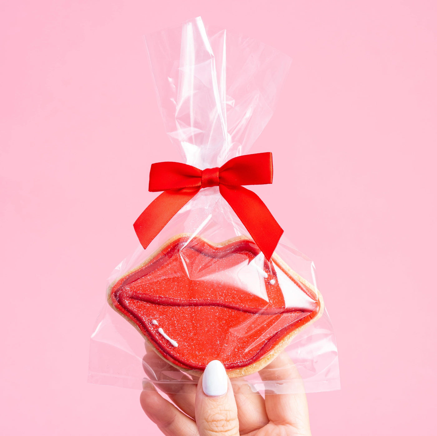 Glam Kiss Cookie Favors - Sweet E's Bake Shop