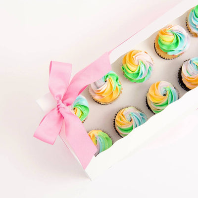 Rainbow Cupcakes - Sweet E's Bake Shop