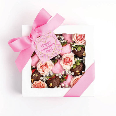 Strawberries & Roses Mother's Day Gift Box - Sweet E's Bake Shop