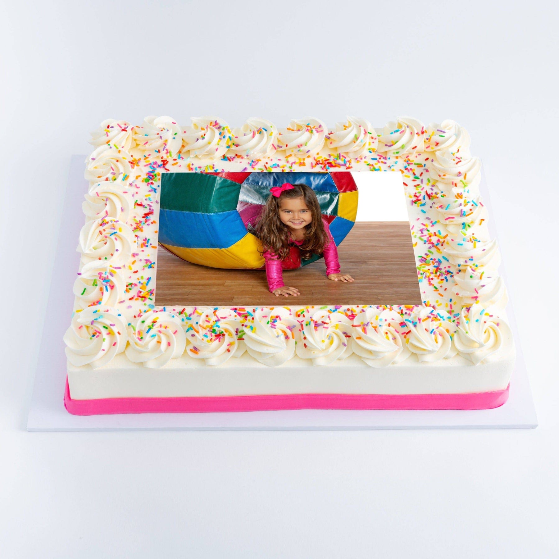 Custom Logo Sheet Cake Delivery Los Angeles