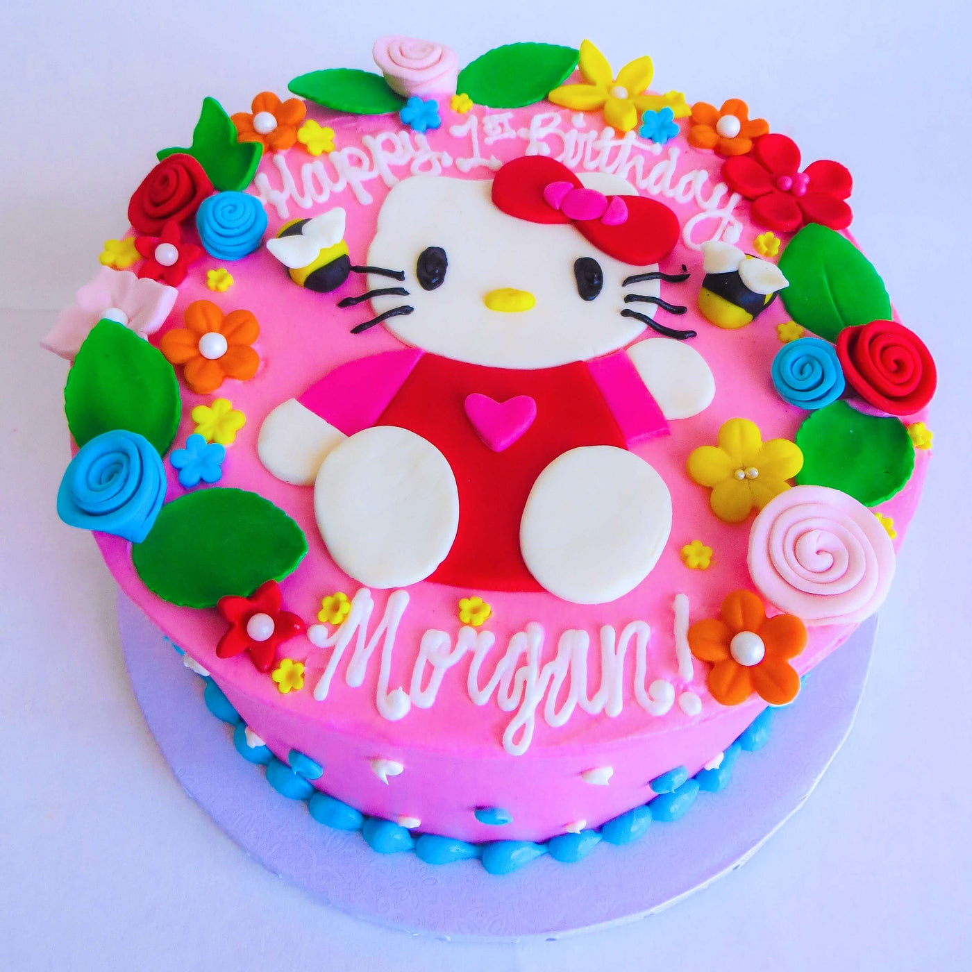 Hello Kitty Cake 1 - Sweet E's Bake Shop