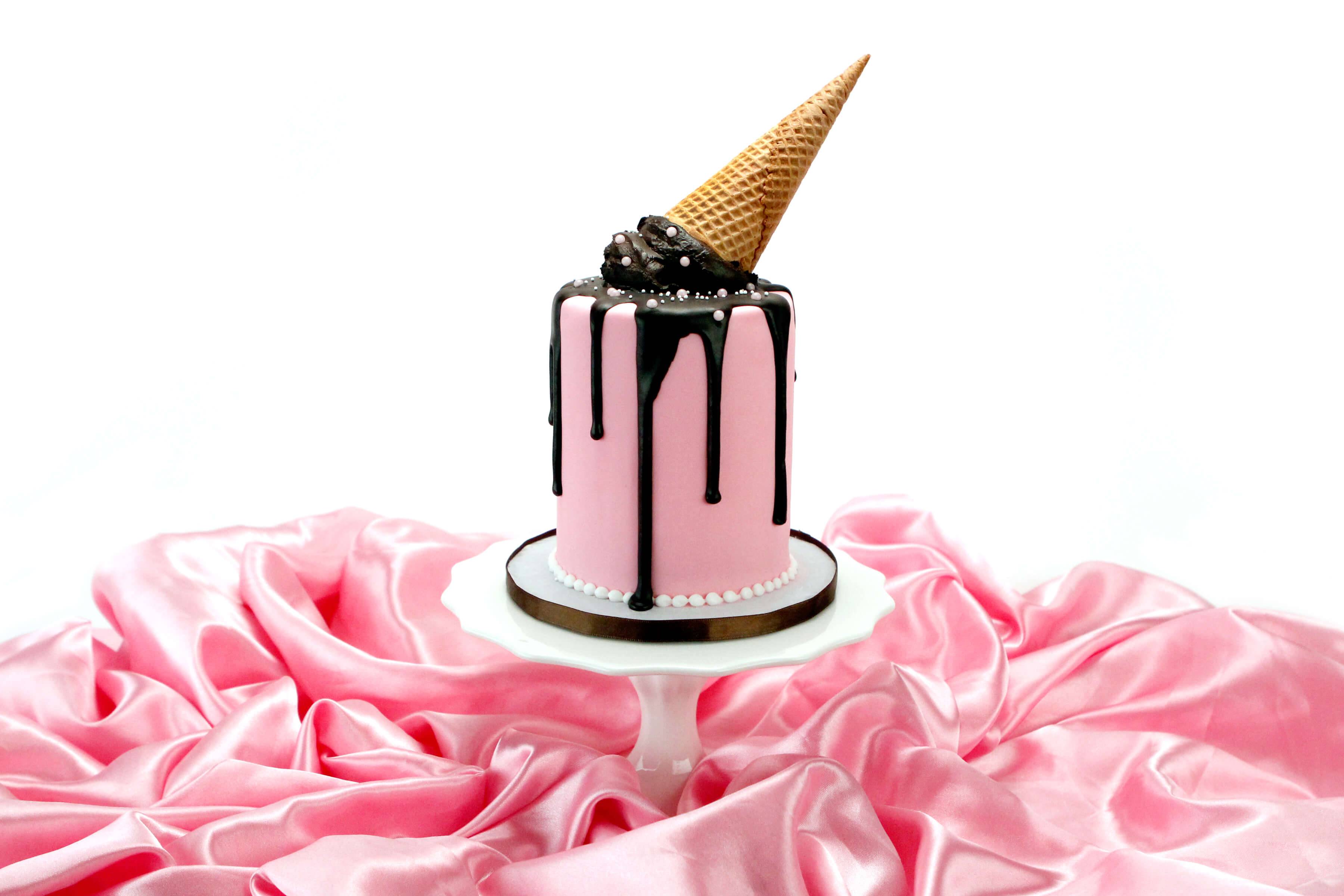 Ice Cream Cone Cake