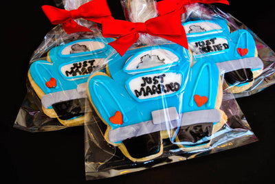 Just Married Cookies - Sweet E's Bake Shop