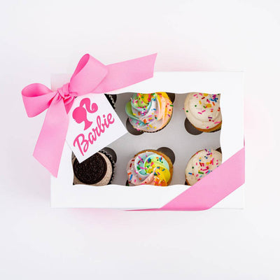 Sweet E's Signature Cupcakes Logo Gift Box | 6 Pack | Upload Your Artwork - Sweet E's Bake Shop