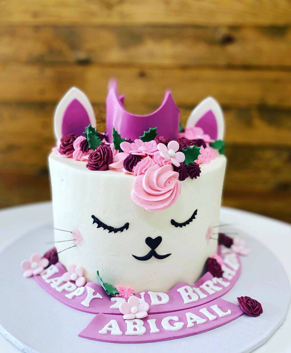 Kitty Princess Birthday Cake - Sweet E's Bake Shop