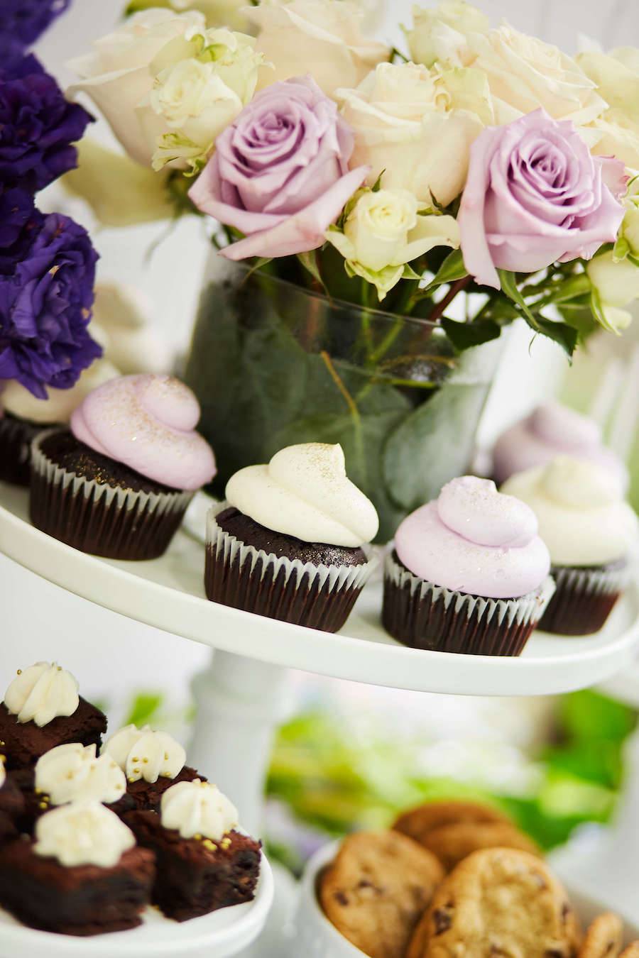 Lavender Swirl Cupcakes - Sweet E's Bake Shop