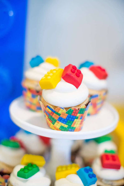 Lego Cupcakes - Sweet E's Bake Shop