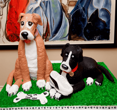 Life-size Dog Cakes - Sweet E's Bake Shop