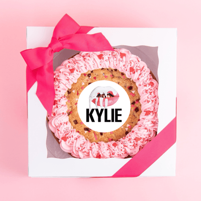 LOGO/PHOTO Valentine Cookie Cake | Upload Your Artwork - Sweet E's Bake Shop