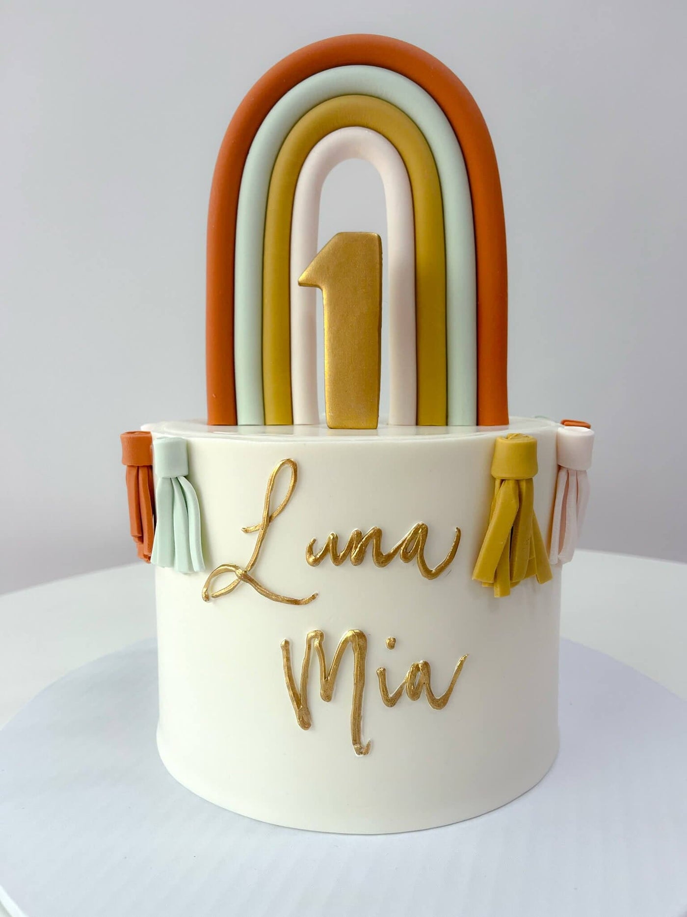 Luna Mia Festival Birthday Cake - Sweet E's Bake Shop