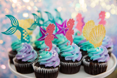 Mermaid Cupcakes - Sweet E's Bake Shop