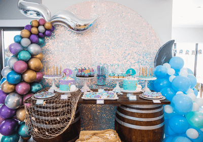 Mermaid & Shark Dessert Table - Sweet E's Bake Shop