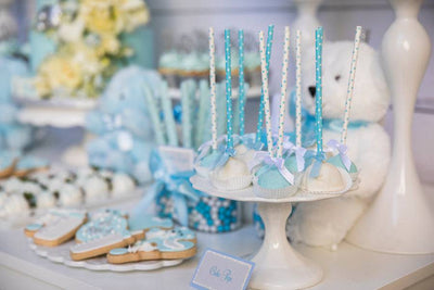 Mia's Baby Shower Cake Pops 2 - Sweet E's Bake Shop