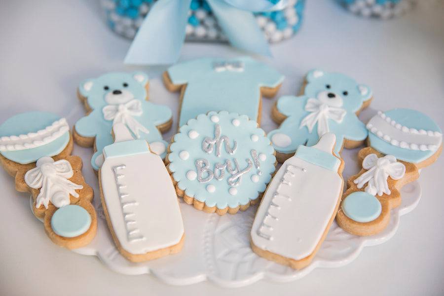 Mia's Baby Shower Cookies - Sweet E's Bake Shop