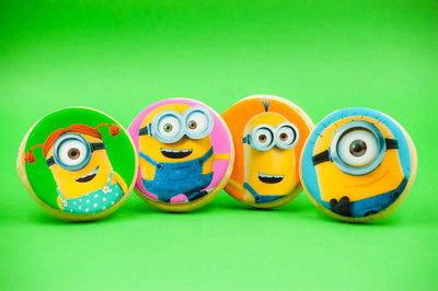 Minion Image Cookies - Sweet E's Bake Shop