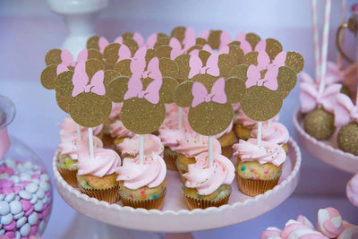 Minnie Mouse Mini Cupcakes - Sweet E's Bake Shop