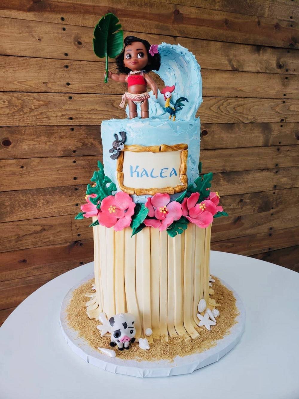 Moana Cake - Sweet E's Bake Shop