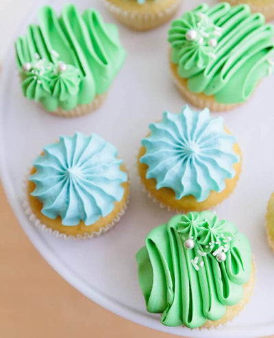 Modern Buttercream Cupcakes - Sweet E's Bake Shop