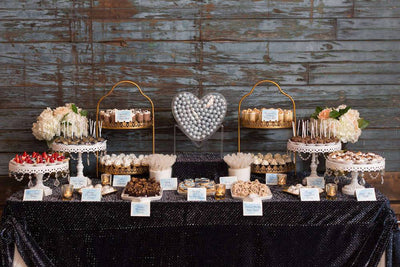 Moon Phase Wedding Dessert Station - Sweet E's Bake Shop