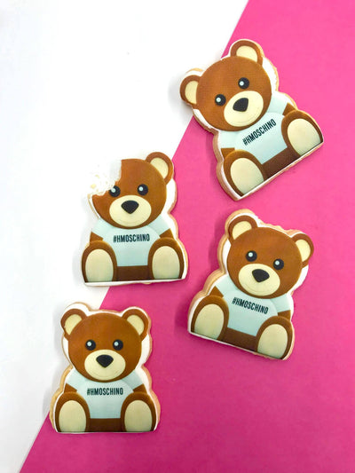 Moschino Bear Cookies - Sweet E's Bake Shop